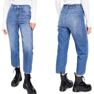 NEW! FREE PEOPLE Chloe Baby Barrel Jeans Size Small/4/6